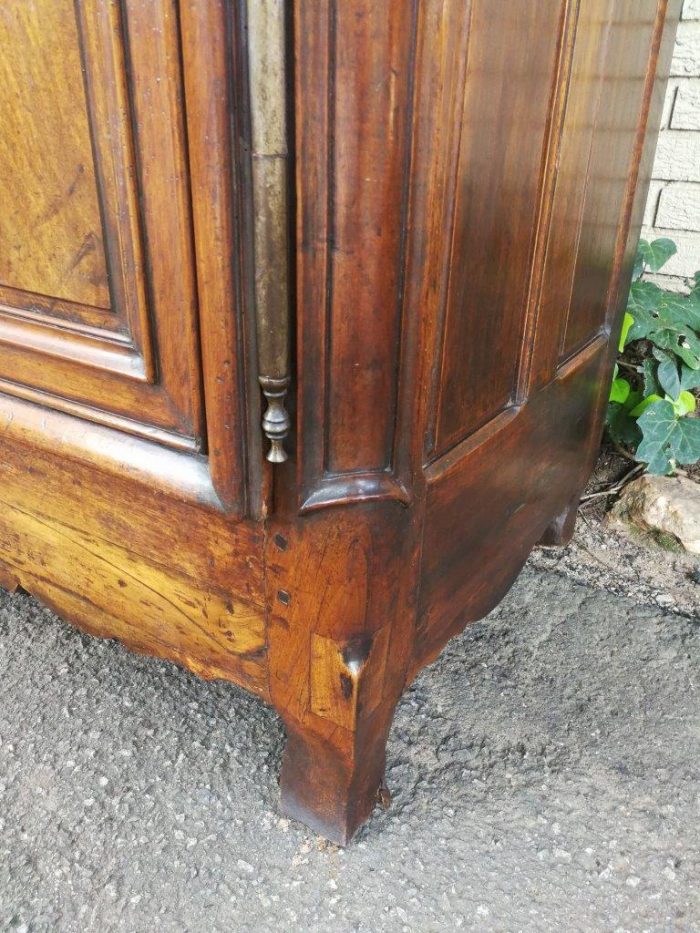 Lyonnaise Gendarme Walnut Armoire Circa 1750 ND - Image 8