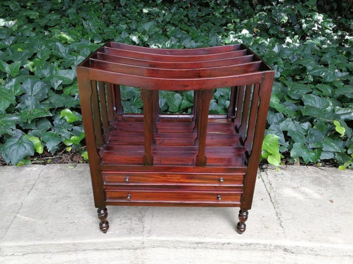 20th Century Mahogany Canterbury - Image 2