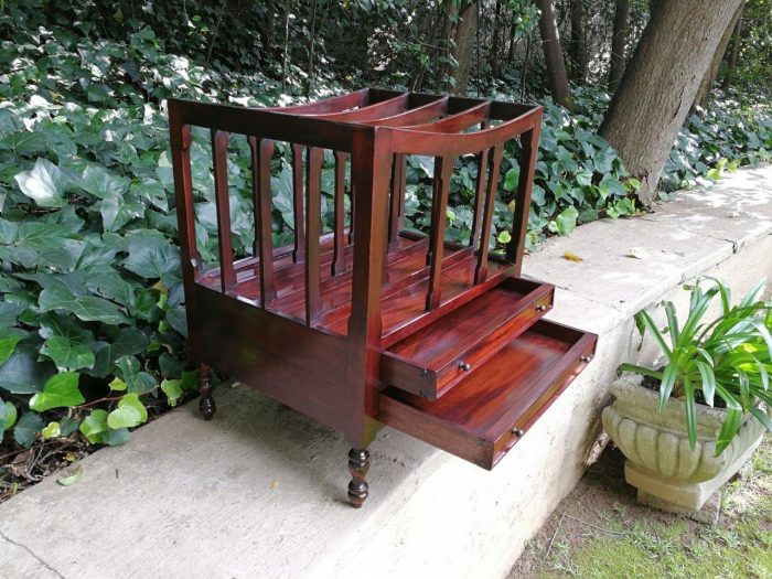20th Century Mahogany Canterbury - Image 4
