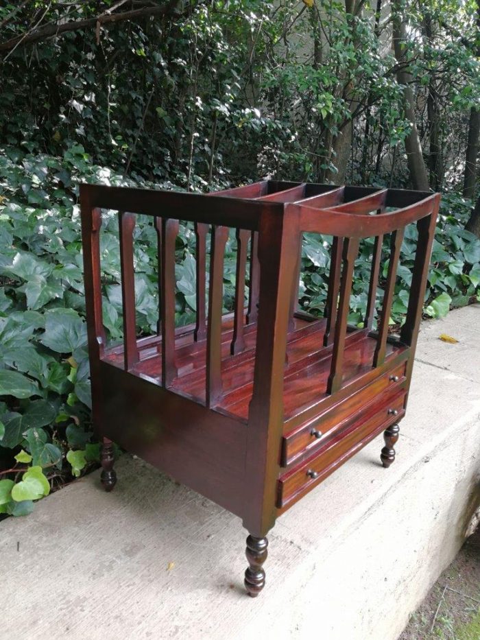 20th Century Mahogany Canterbury - Image 5