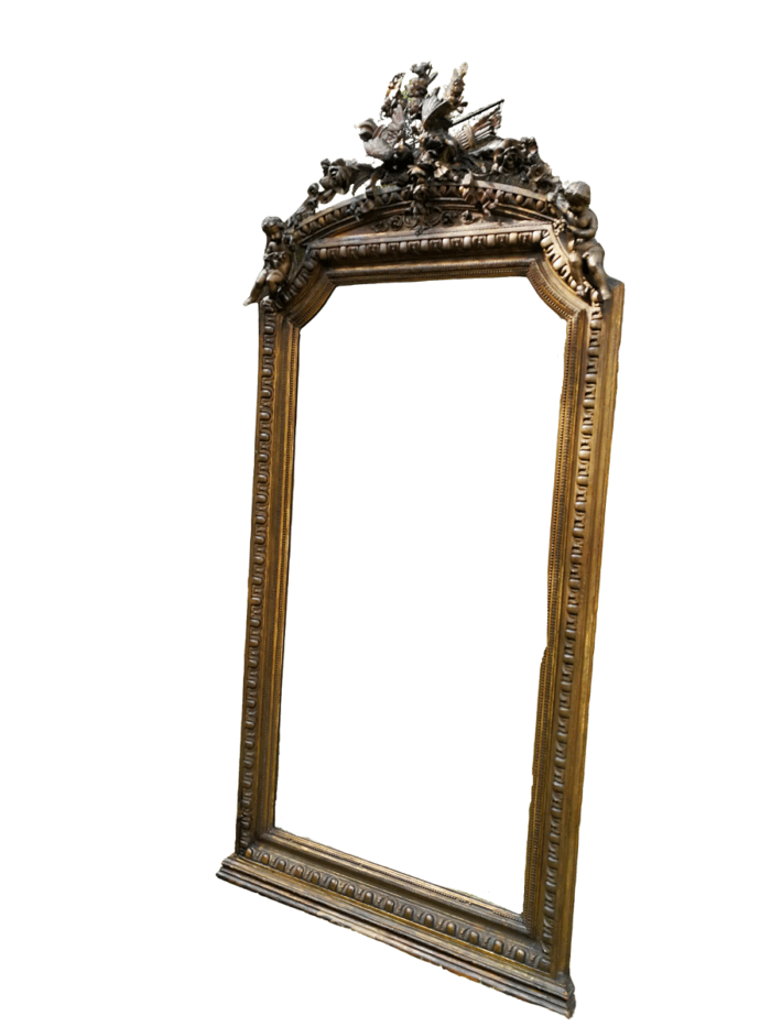A 19th Century Giltwood Mirror - ND