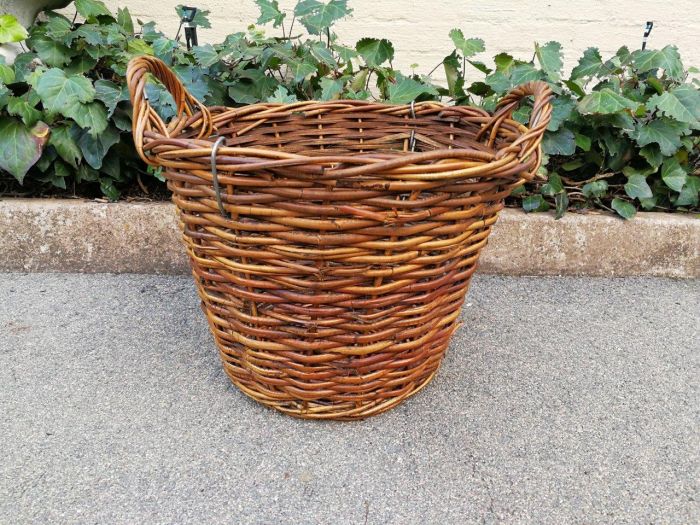 Vintage Cape Grape Harvest Baskets From A Wine Farm Circa 1900s