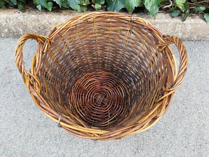 Vintage Cape Grape Harvest Baskets From A Wine Farm Circa 1900s - Image 5