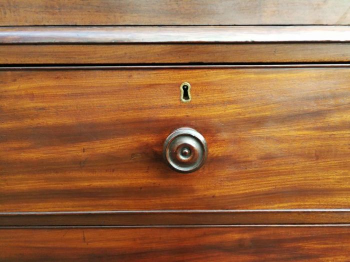 A Late 19th/ Early 20th  Century Victorian Mahogany Linen Press - Image 8