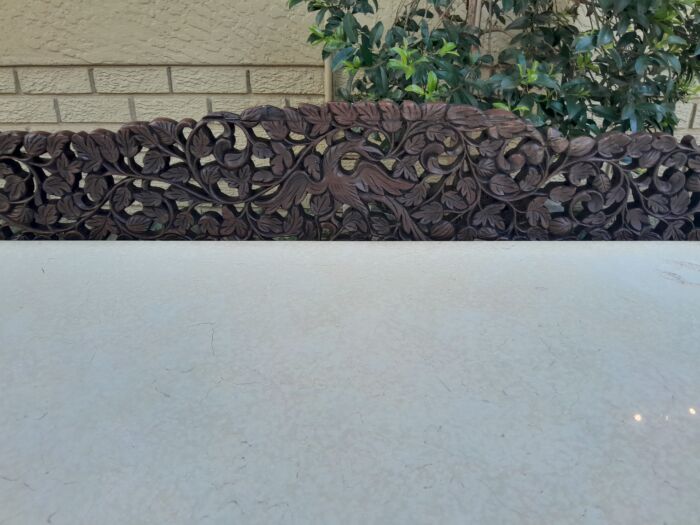 A Rare Circa 1895 Anglo Indian Rosewood Console Table / Server / Table - Image 7