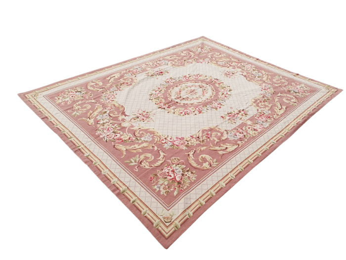 A Handmade French Aubusson Carpet / Rug