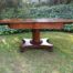 A Victorian rosewood library/sofa table