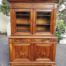 A 19th Century Fench Cherrywood Display Cabinet