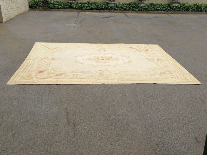 A Handmade And Large Sized French Aubusson Carpet / Rug - Image 2
