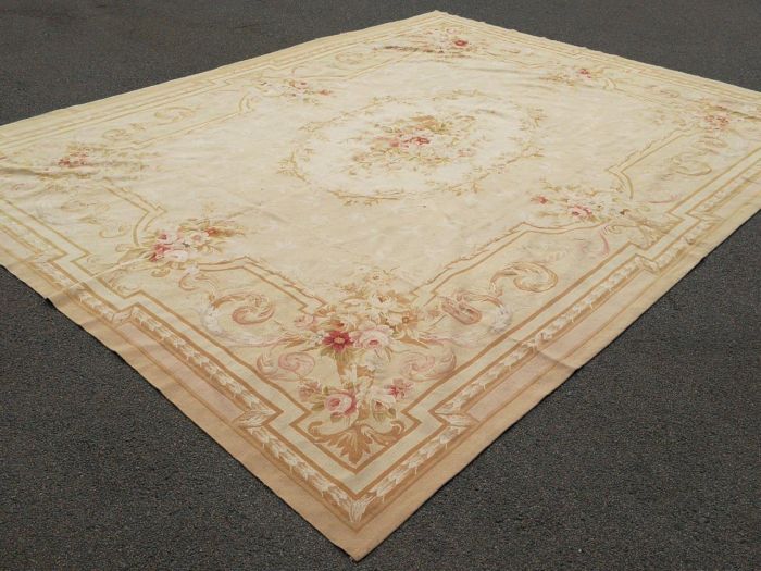 A Handmade And Large Sized French Aubusson Carpet / Rug - Image 3