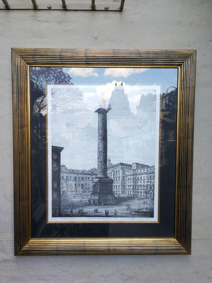 A Veduta Della Colonna Antonina