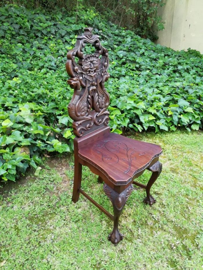 A 20th Century Oriental Hardwood Chair - Image 3