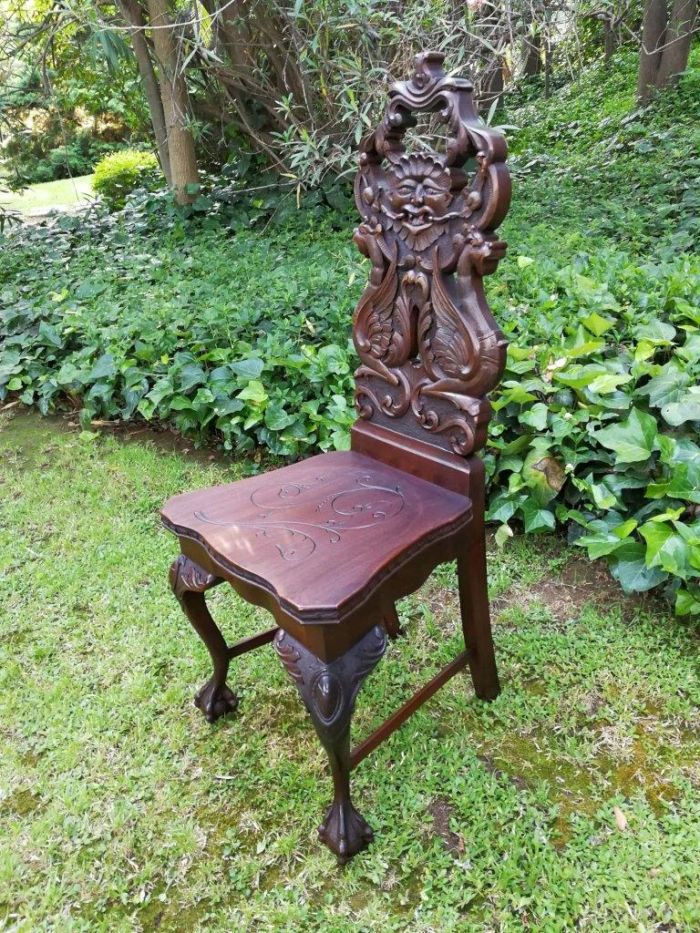 A 20th Century Oriental Hardwood Chair - Image 4
