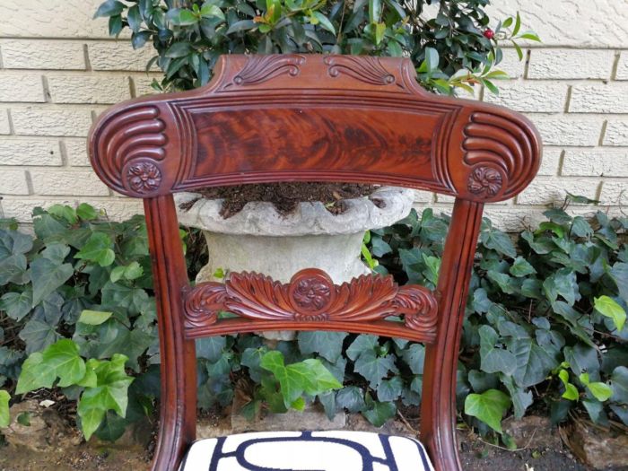 A Set Of Six William IV Mahogany Chairs - Image 9