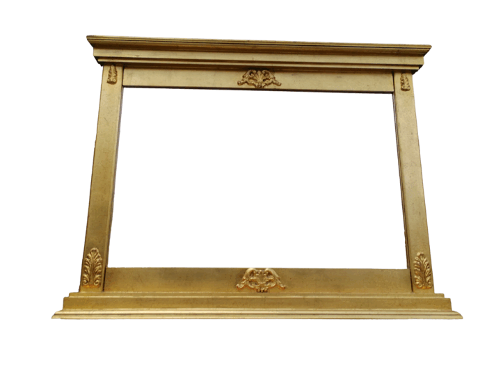 A 19th Century French-Style Gilded Mirror Circa 20th Century