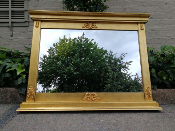 A 19th Century French-Style Gilded Mirror Circa 20th Century - Image 2
