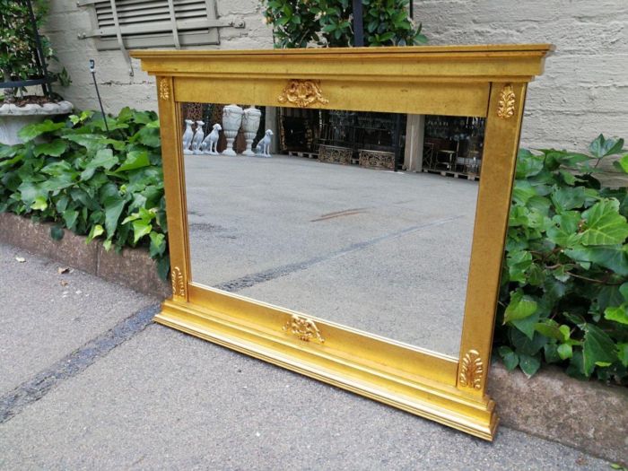 A 19th Century French-Style Gilded Mirror Circa 20th Century - Image 3