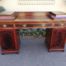 A Late Regency Inlaid Mahogany and Rosewood Pedestal Sideboard