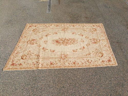 An Aubusson Style Needlepoint Carpet/Rug