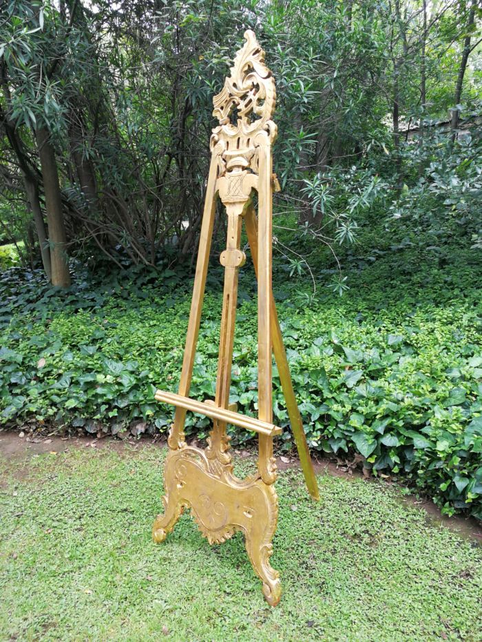 A 20th Century Fruitwood Display Easel - Image 3