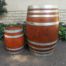 A 20TH Century Large and  Decorative Set of Oak Wine Barrels