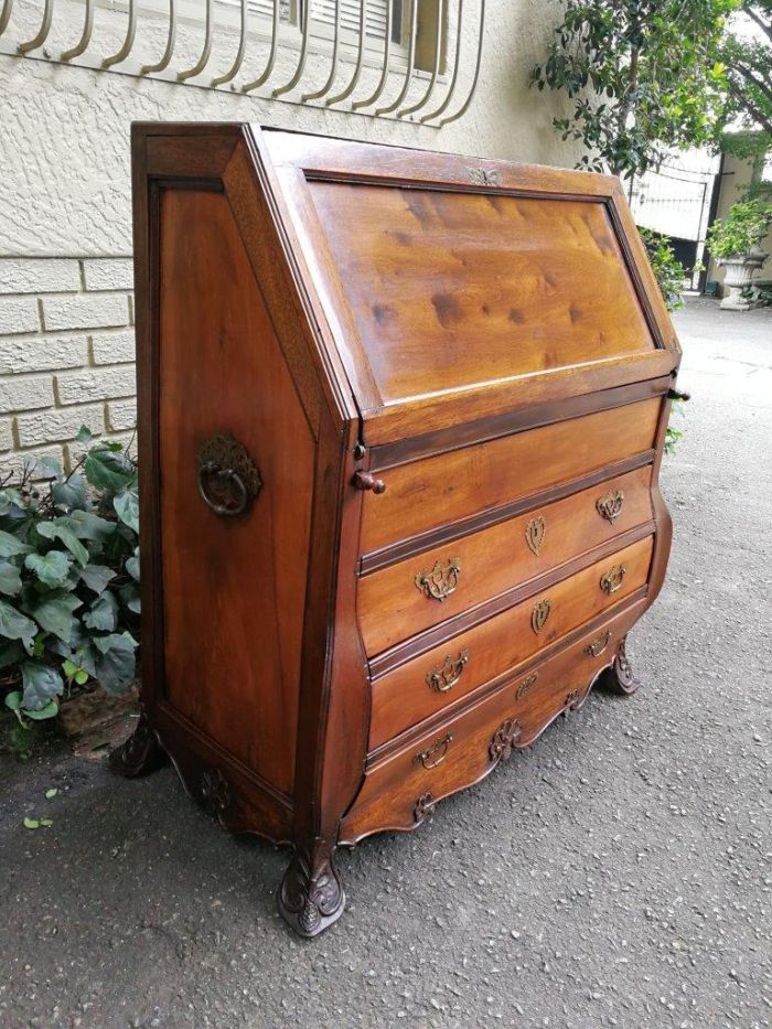 An Extremely Rare 19th Century Dutch Colonial Secretaire/ Desk - Image 3