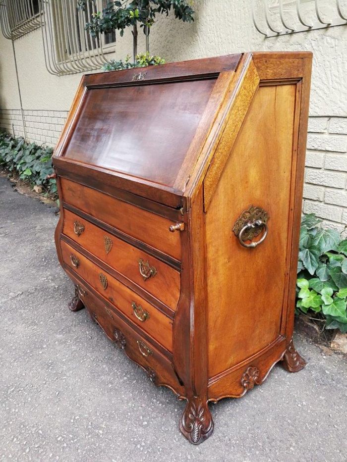 An Extremely Rare 19th Century Dutch Colonial Secretaire/ Desk - Image 9