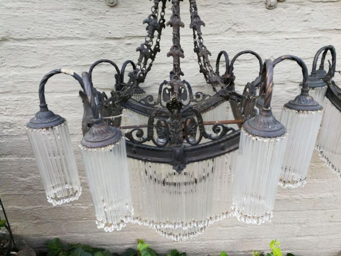 A Rare Pair Of French Chandeliers - Image 7