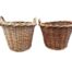 A Pair Of 20th Century Ballasmandjie / Bushel Baskets