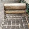 An Extremely Rare Mid 19th Century Circa 1850, French Napoleon Metal Daybed With Four Casters - Image 7