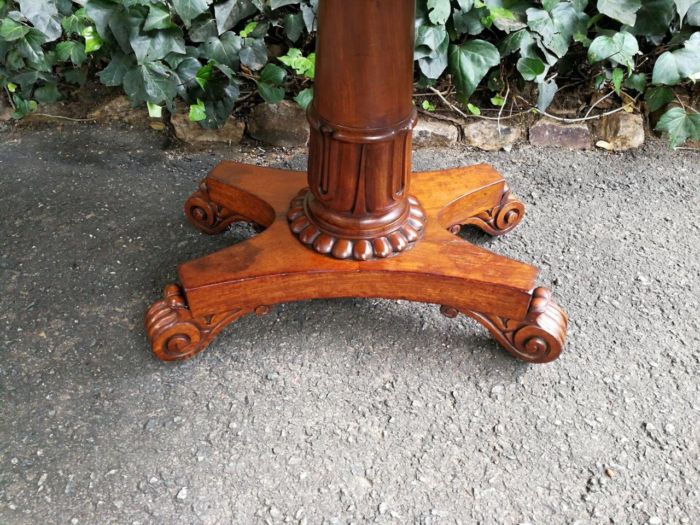 A 19th Century Circa 1880 Victorian Mahogany Card Table With Green Baize - Image 5