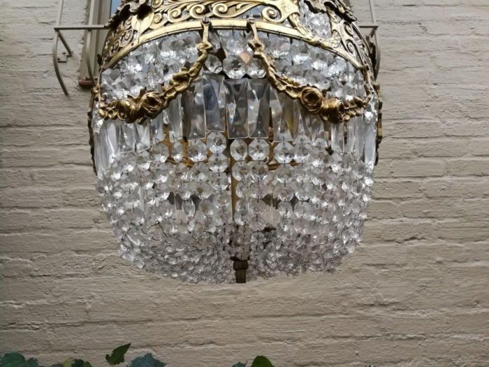 A 20th Century French  Empire Style Chandelier - Image 5