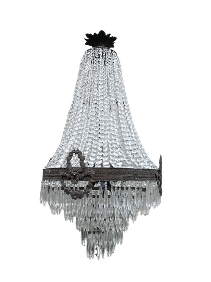 A 20th Century French  Empire Style Chandelier