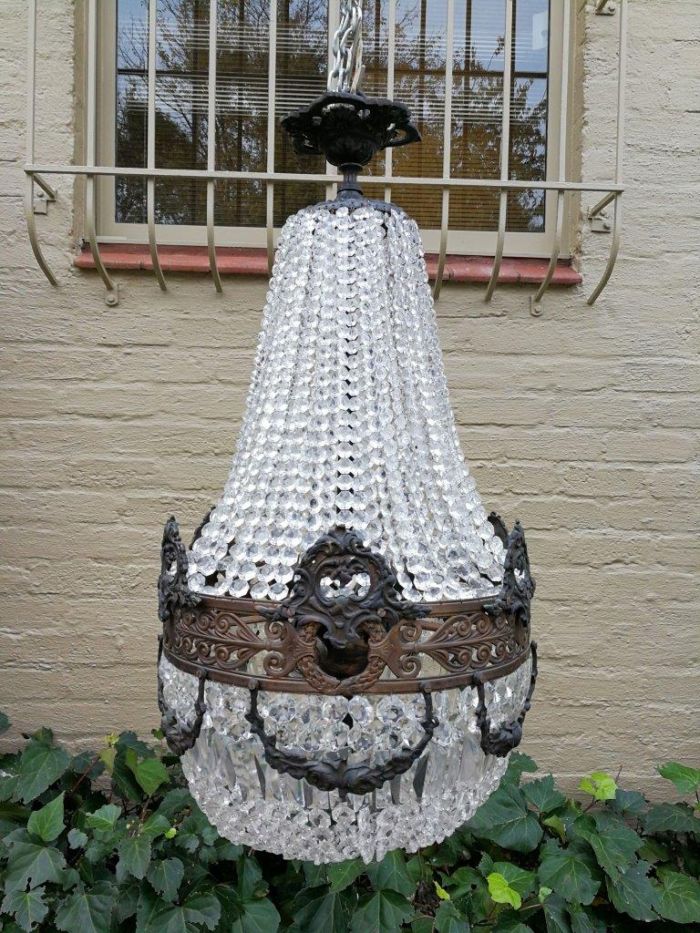A 20th Century French  Empire Style Chandelier             - Image 2