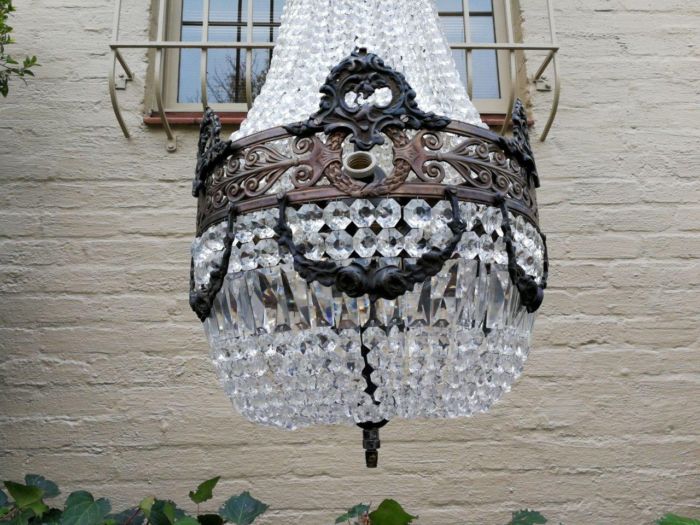 A 20th Century French  Empire Style Chandelier             - Image 4