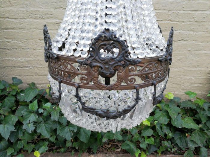 A 20th Century French  Empire Style Chandelier             - Image 5