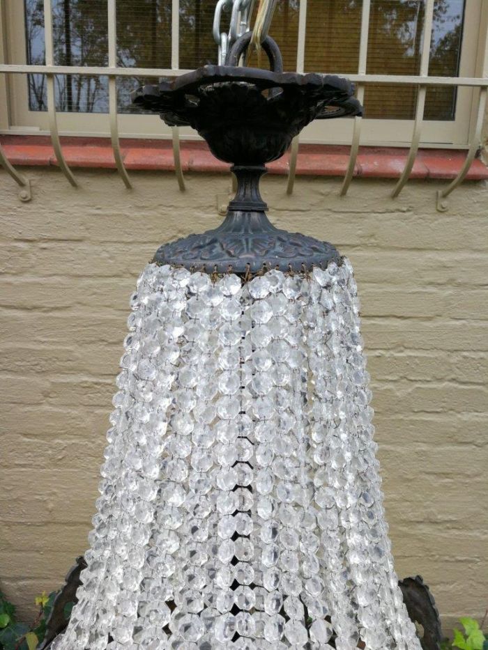 A 20th Century French  Empire Style Chandelier             - Image 6