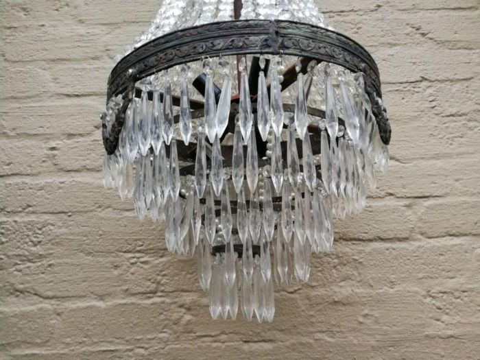 A 20th Century French  Empire Style Chandelier - Image 3