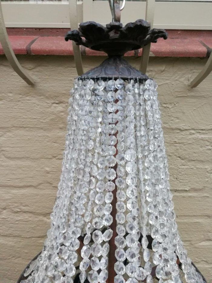 A 20th Century French  Empire Style Chandelier - Image 5