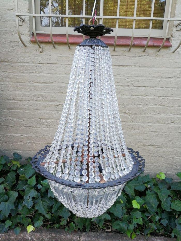 A 20th Century French  Empire Style Chandelier - Image 3