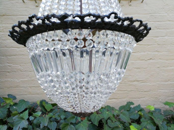 A 20th Century French  Empire Style Chandelier - Image 4