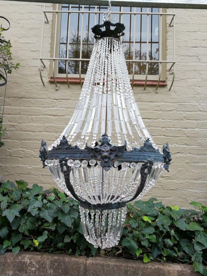 A 20th Century French  Empire Style Chandelier - Image 2