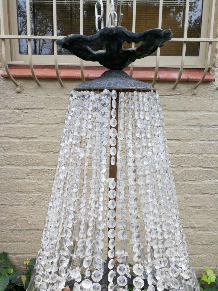 A 20th Century French  Empire Style Chandelier - Image 5