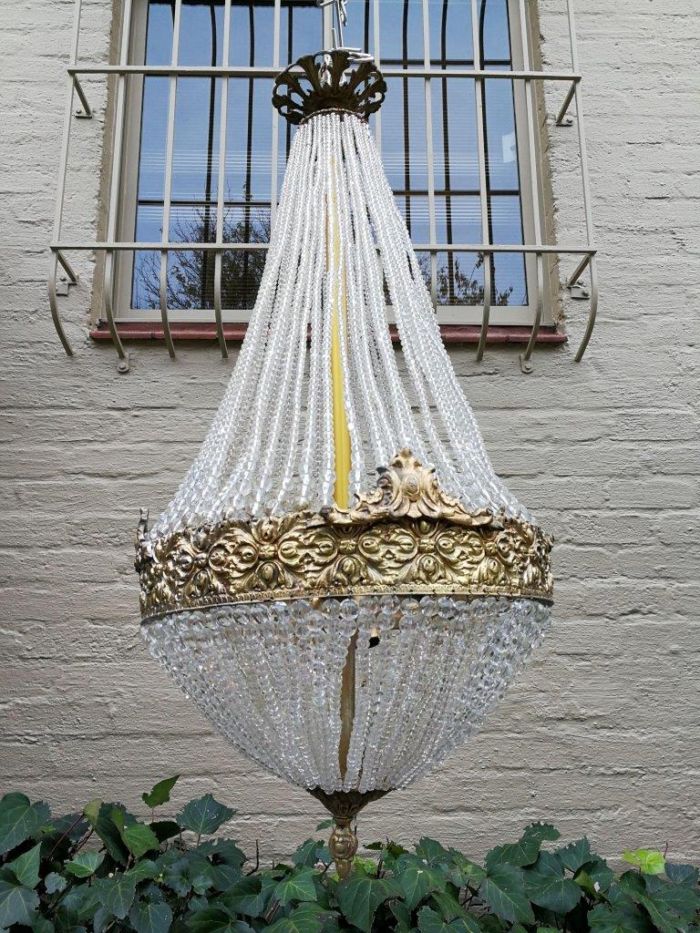 A 20th Century French  Empire Style Chandelier - Image 2