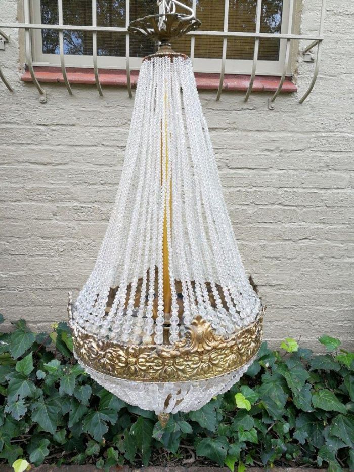 A 20th Century French  Empire Style Chandelier - Image 3