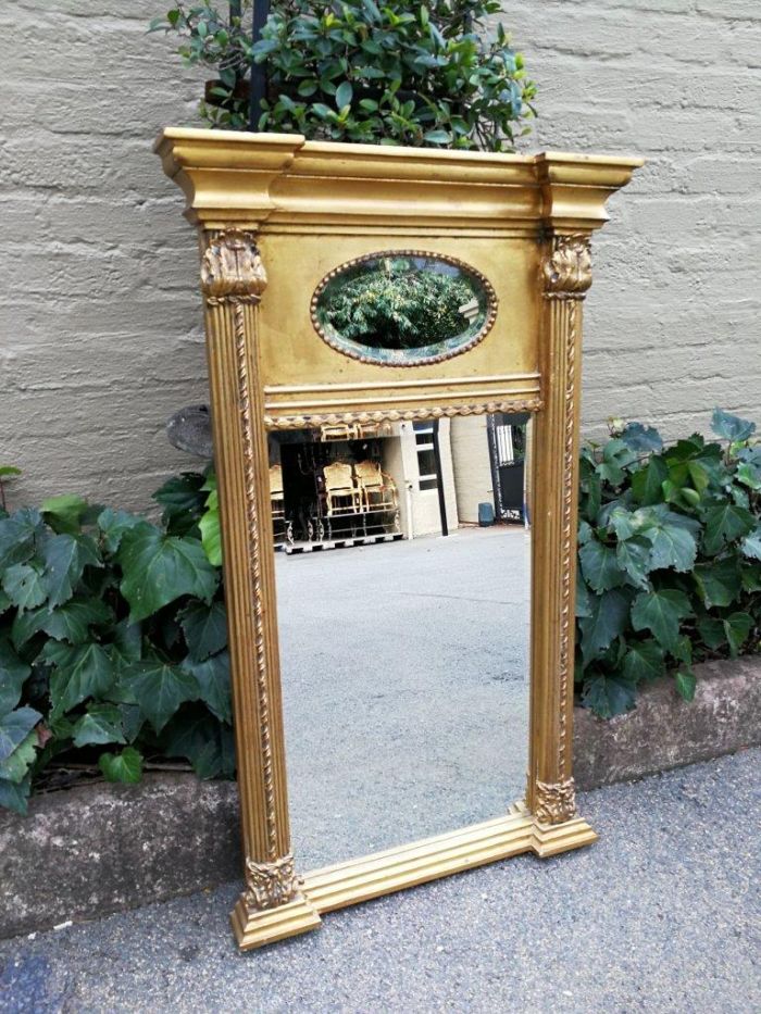 A 20th Century French-style Gilt Bevelled Mirror - Image 2