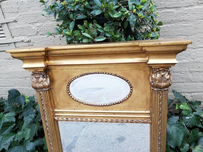 A 20th Century French-style Gilt Bevelled Mirror - Image 5