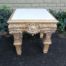A French Style Ornately Carved Side Table