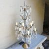 French Style Gallery Brass and Crystal Table Lamp in a Gold Finish (Large) - Image 3