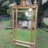 A French Style Ornately Carved and Gilded Bevelled Mirror - Image 4